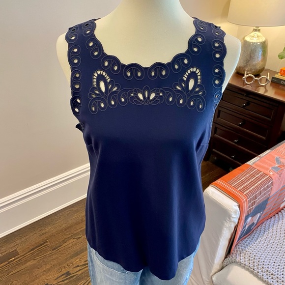 Lilly Pulitzer Scalloped Tank - Picture 3 of 14